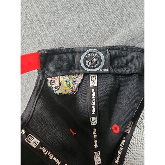 New Era Chicago Blackhawks Snapback Cap Hat NHL Hockey Adjustable OS 9 Fifty - Picture 11 of 16